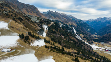 Künstliche Beschneiung in Obertauern (Österreich)