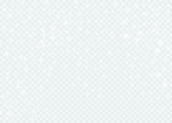 Snowflake transparent decoration effect.