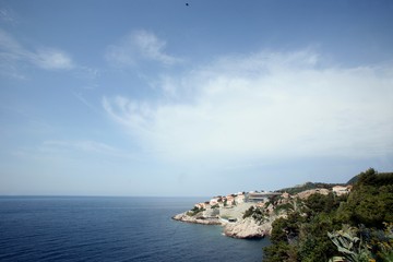 Fototapeta na wymiar Dubrovnik, Croatia. Most popular travel destination in Adriatic sea.
