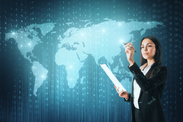 Global business concept