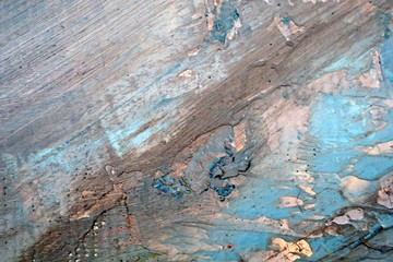 Oil Painting closeup texture background with red blue gray white colors for vivid colorful creative ideas.