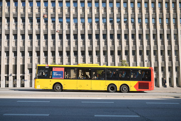 Copenhagen, Denmark - October 10, 2018 : View of the Ministry of Foreign Affair  building