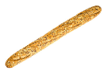 Wholegrain baguette with flax seeds