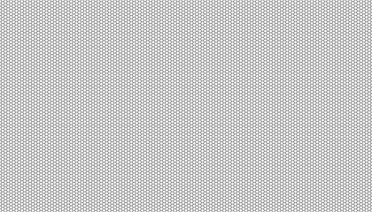 Black honeycomb on a white background. Seamless texture. Isometric geometry. 3D illustration