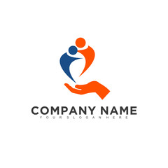 Simple minimalistic modern professional logo design of medical vector EPS illustrator template