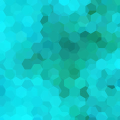 Background of green, blue geometric shapes. Mosaic pattern. Vector EPS 10. Vector illustration