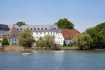 Fototapeta na wymiar Fraueninsel, Chiemsee, Bayern