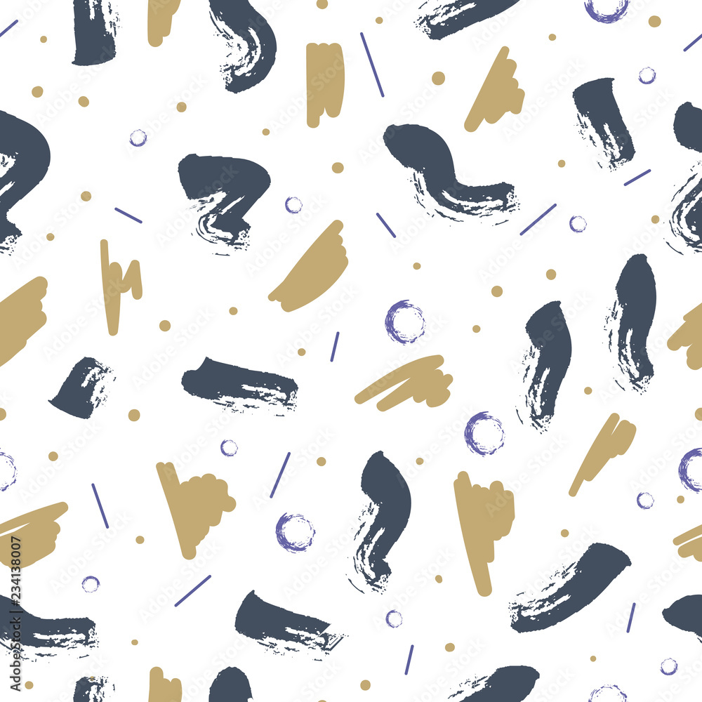 Aufkleber vector seamless pattern of abstract elements.