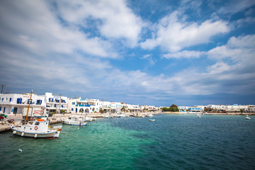 Fototapeta premium Antiparos, Griechisches Dorf am Meer