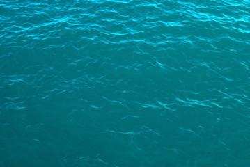 background texture - blue sea water surface
