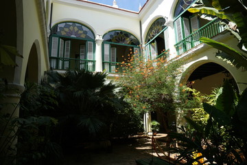 Innenhof in Havanna