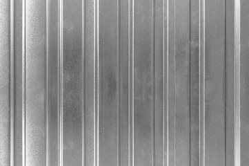 New galvanized sheet metal background, Bending sheet metal wall texture - 234141429