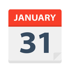 January 31 - Calendar Icon
