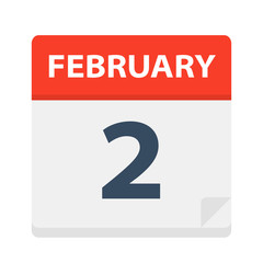 February 2 - Calendar Icon