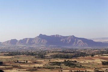 Landscape in Gheralta, Northern Ethiopia.