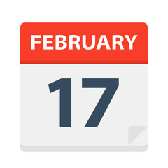 February 17 - Calendar Icon