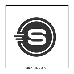 Initial Letter S Logo Template Vector Design