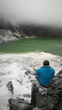 Momentos para pensar, razonar y darse cuenta lo linda que es la naturaleza "LAGUNA VERDE" 