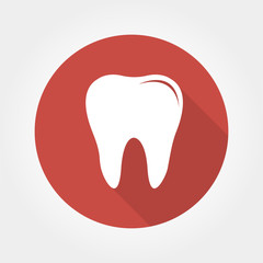 Tooth icon vector