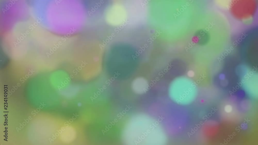 Poster colorful particle background loop