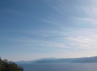 Obraz premium 真鶴から伊豆半島