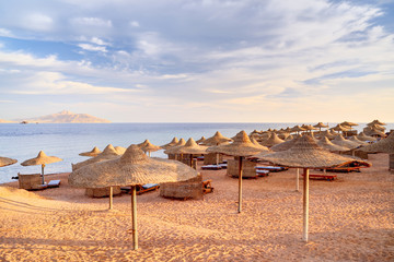 Evening beach in Sharm el Sheikh