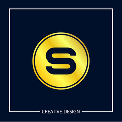 Initial Letter S Logo Template Vector Design