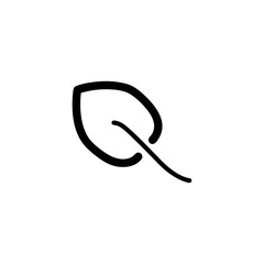 Leaf icon vector isolated on background. Trendy sweet symbol. Pixel perfect. illustration EPS 10.