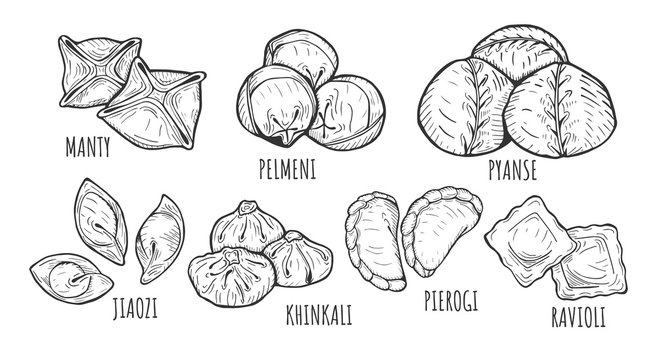 dumplings types and styles