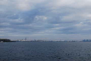 Fototapeta na wymiar 横浜港