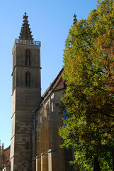 Fototapeta premium St. James's Church, Rothenburg ob der Tauber