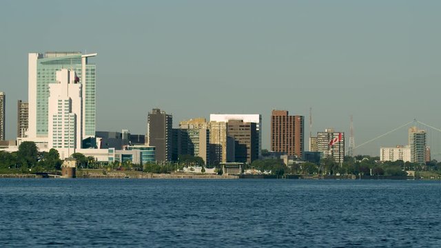 Windsor Ontario From The Detroit River