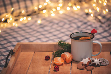 Heißgetränk im Winter