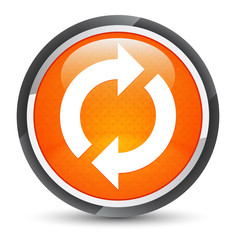 Update icon galaxy orange round button