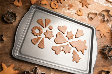 gingerbread heart shaped cookies on a plate