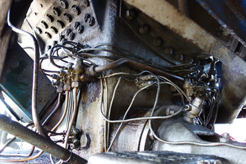 Steam locomotive chassis;