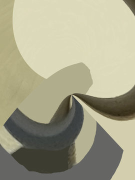 Garden Hose Abstract