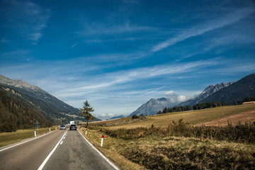 road in the mountains