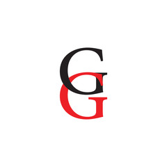 GG logo letter design