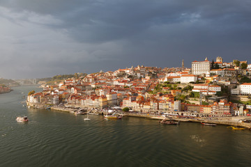 Porto, Portugal. Cityscape of old town