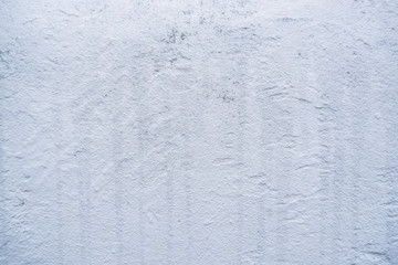 White wall wet after some rain