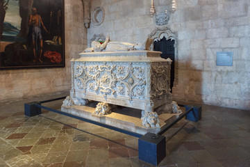 The tomb of Vasco da Gama