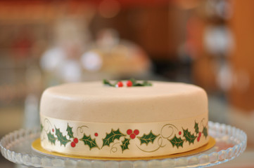 Marzipan Christmas Cake