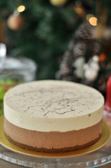 Fresh cappuccino cake