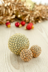 Christmas decorations background