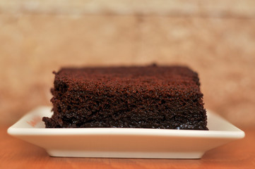 Delicious sliced cakes