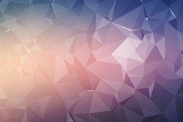 Obraz premium Abstract geometric background. Polygon texture.