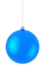 christmas ball isolated on white background, 3d illustration
