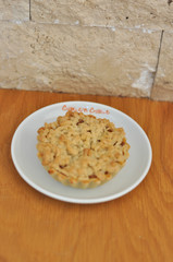 Fresh baked apple pie