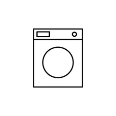 laundry sign icon. Element of navigation sign icon. Thin line icon for website design and development, app development. Premium icon